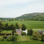 Cae Caled | Glan Clwyd Isa | Self Catering North Wales | Aerial Shot