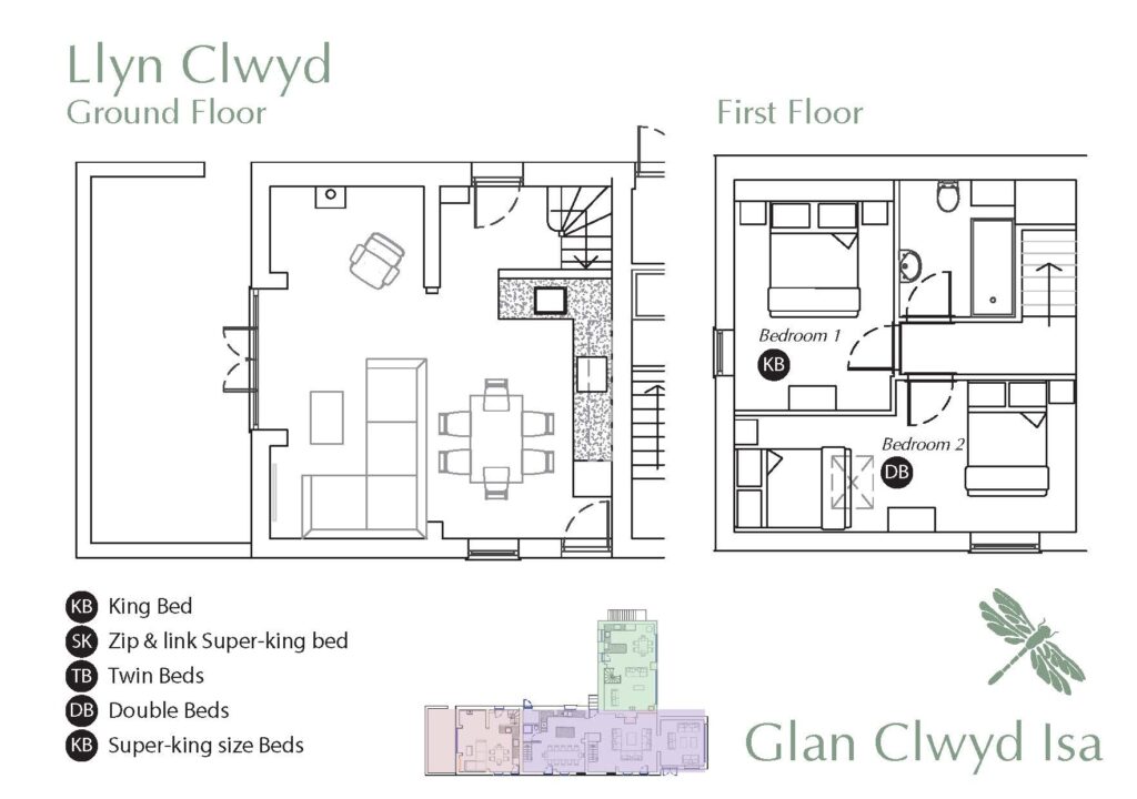 Glan Clwyd Isa | Llyn Clwyd Floor Plan